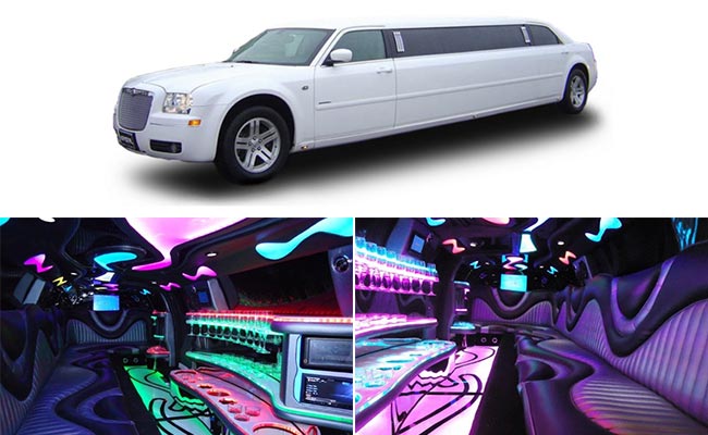 Seattle Limousine White Chrysler 300 VIP